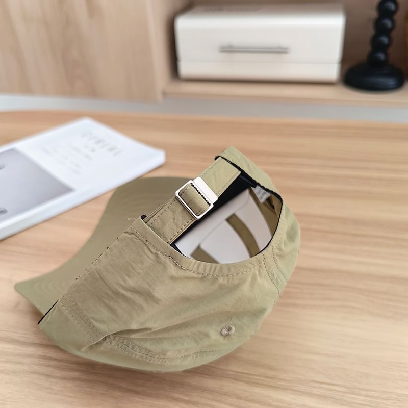 Lettering Embroidered Baseball Cap