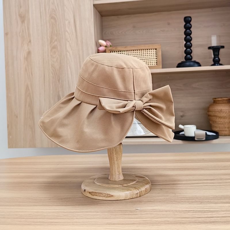 Plain Hat Bow Bucket