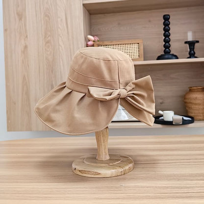 Plain Hat Bow Bucket