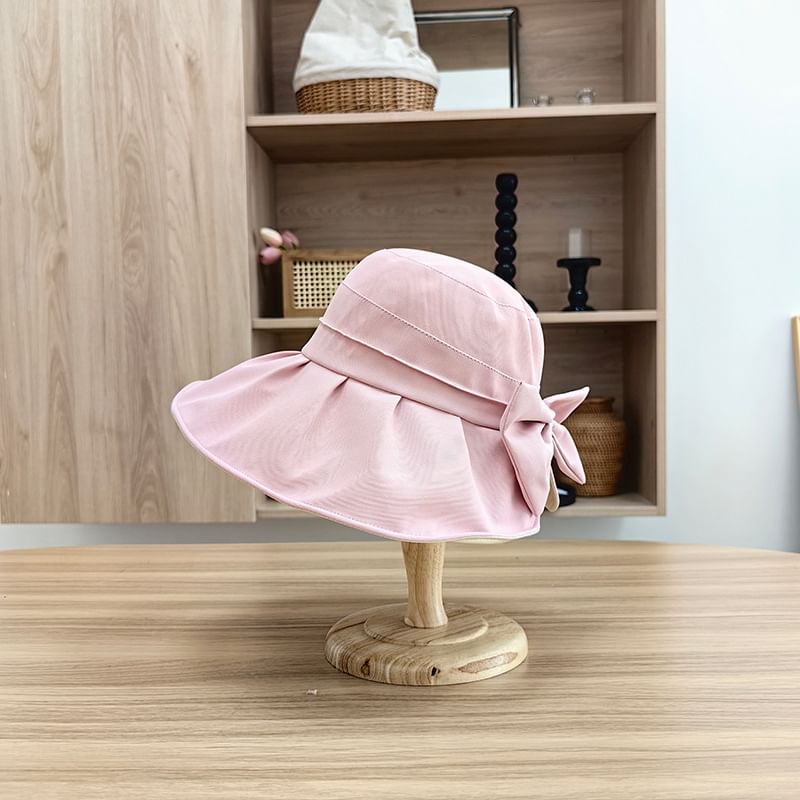 Plain Hat Bow Bucket