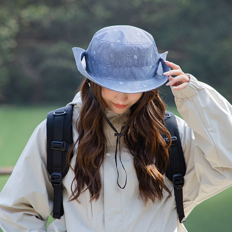 Print Hat Boonie Applique