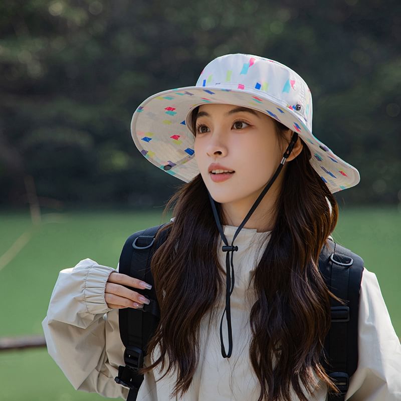 Print Hat Boonie Applique