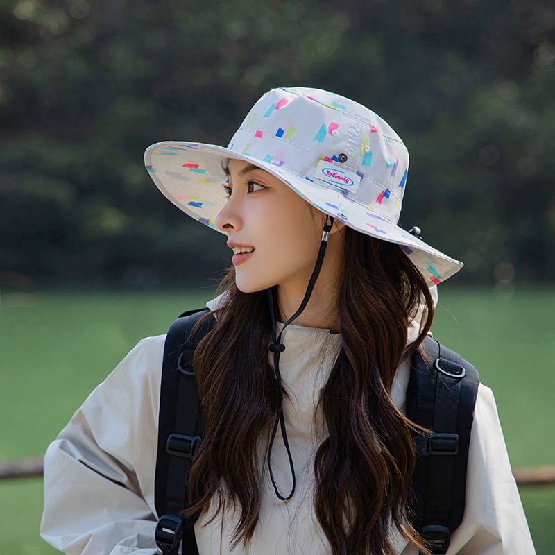 Print Hat Boonie Applique