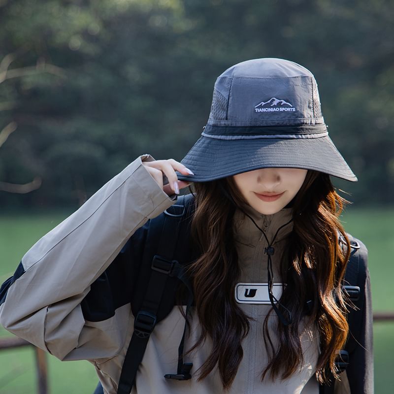 Boonie Embroidered Hat Mountain