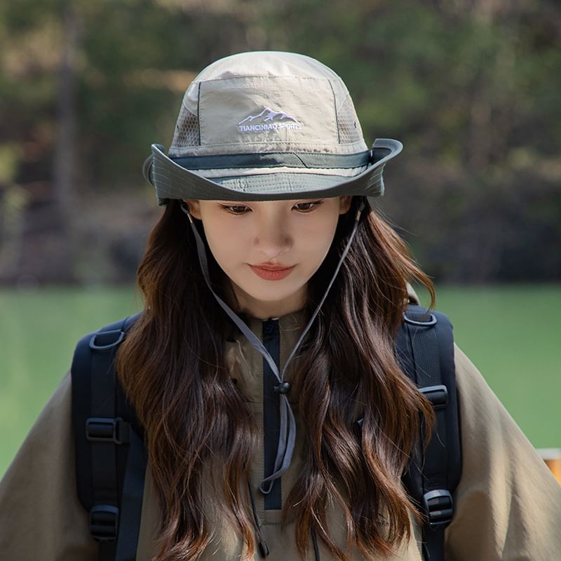 Boonie Embroidered Hat Mountain