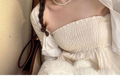 Knit Eyelet Hat Bucket