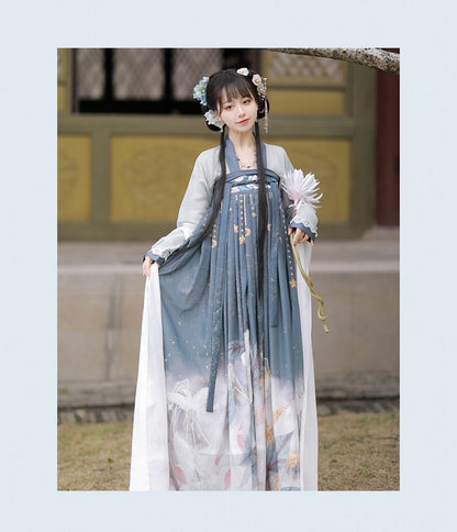 Floral Traditional Chinese Costume Set