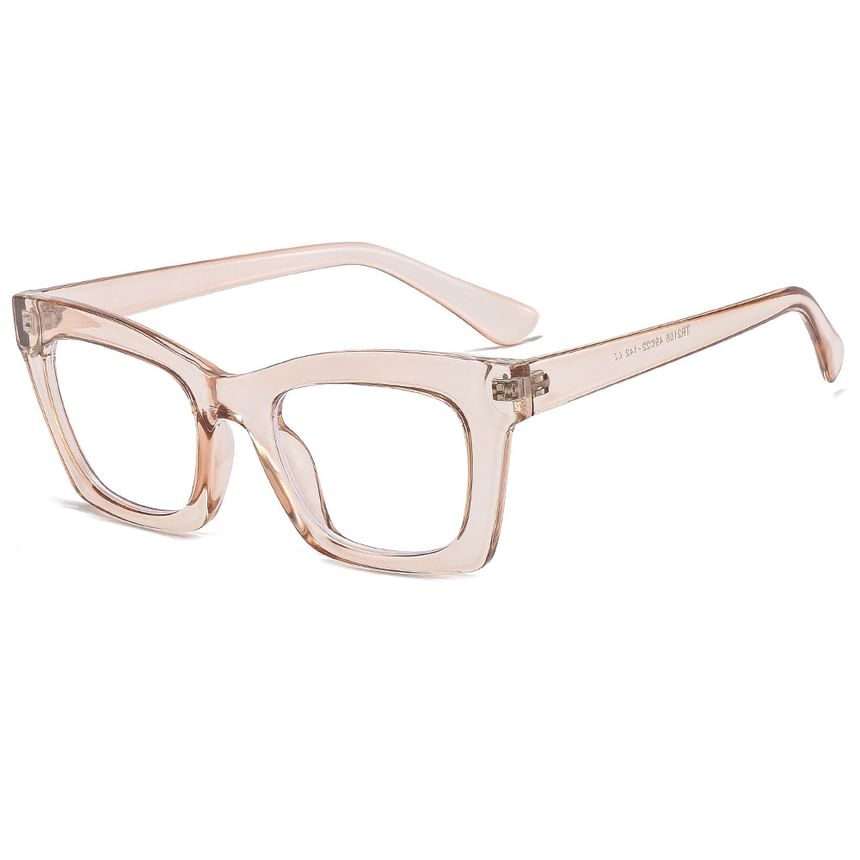 Square Light Eyeglasses Blue Blocking