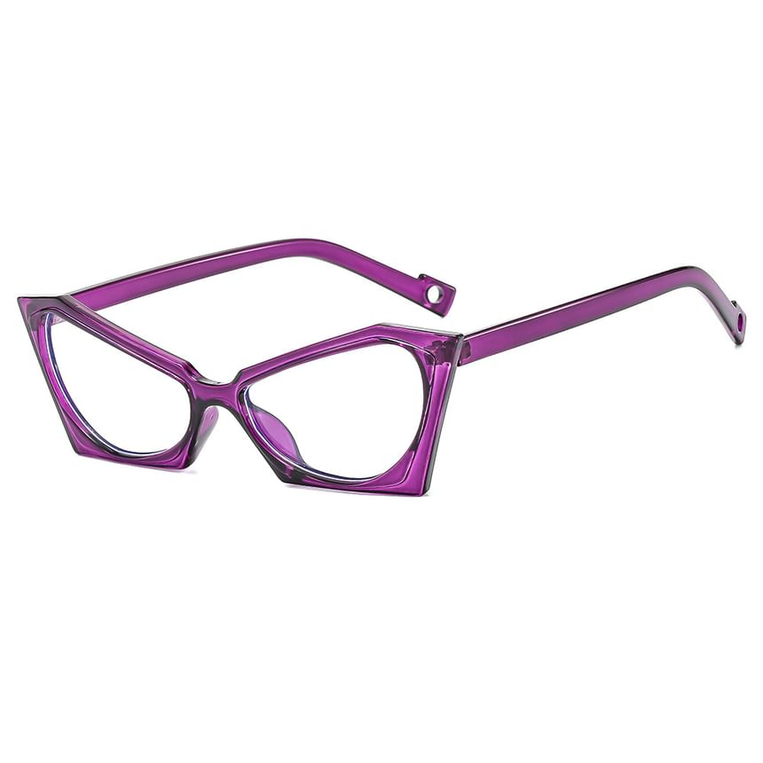 Blue Blocking Geometric Eyeglasses Light