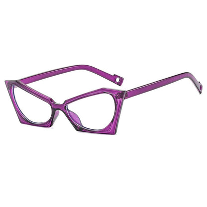 Blue Blocking Geometric Eyeglasses Light