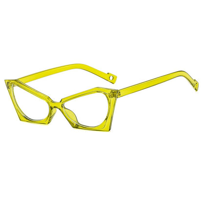 Blue Blocking Geometric Eyeglasses Light