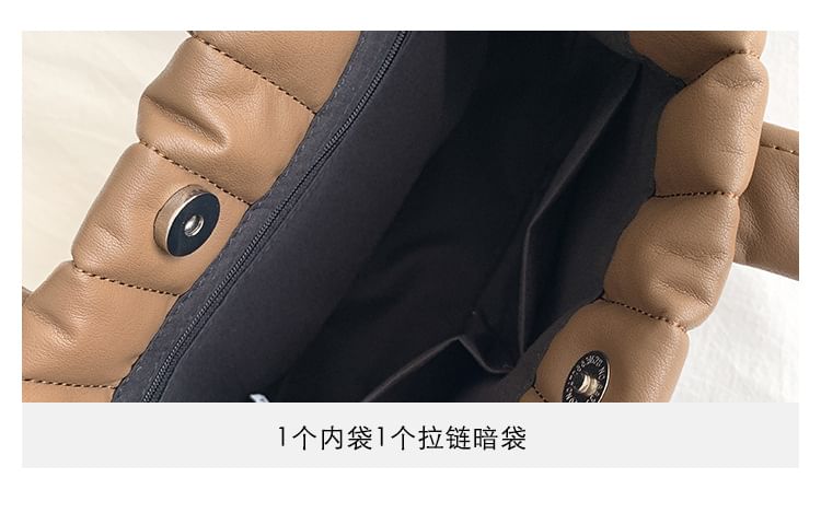 Tote Bag Quilted Plain