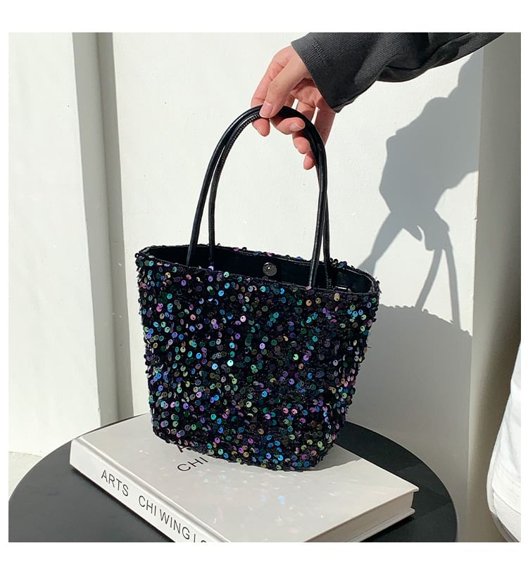 Sequin Tote Bag