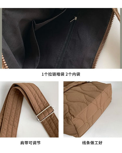 Bag Plain Crossbody Quilted