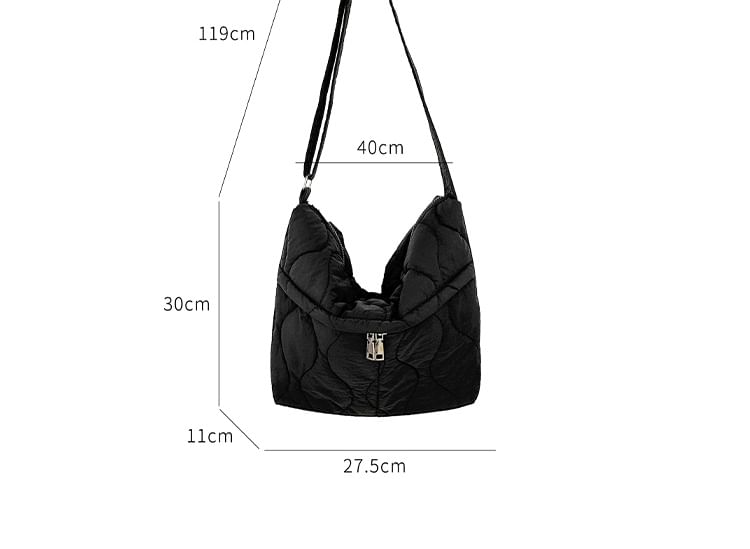 Bag Plain Crossbody Quilted
