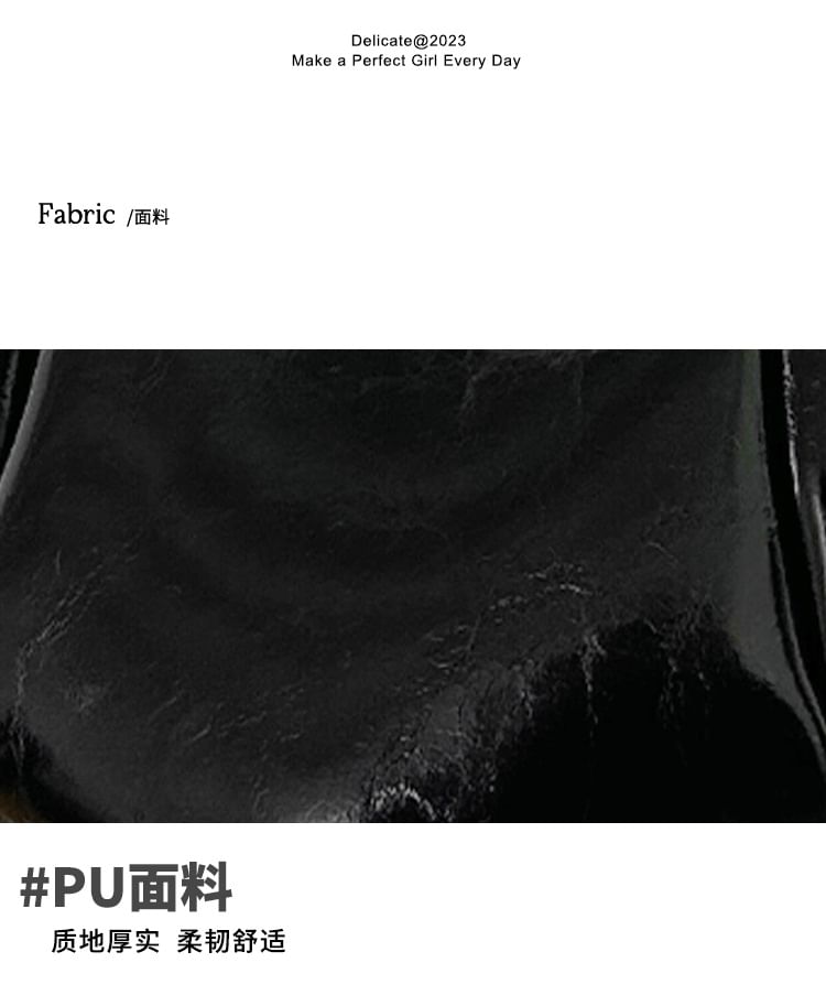 Leather Bow Faux Bag Crossbody