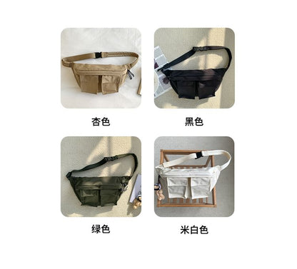 Nylon Bag Plain Belt