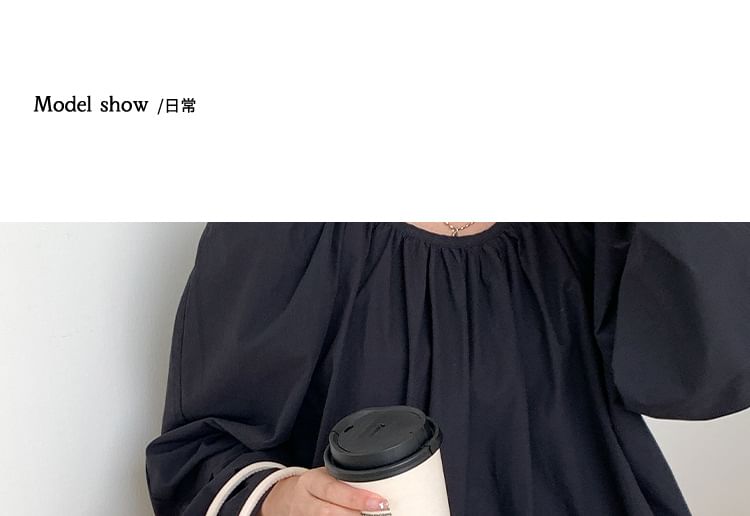 Top Leather Handle Ruffle Crossbody Faux Bag