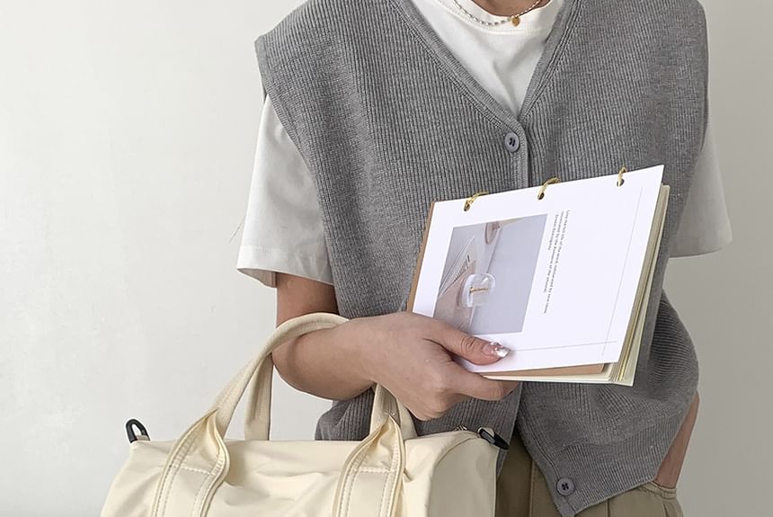 Bag Nylon Barrel Plain