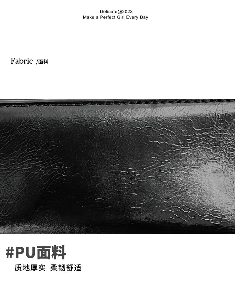 Leather Bag Boston Faux