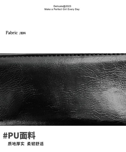 Leather Bag Boston Faux