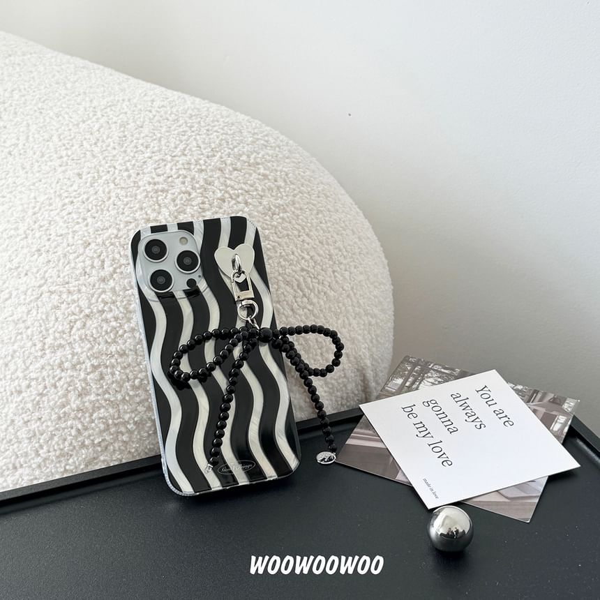 Heart / Wavy Phone Case