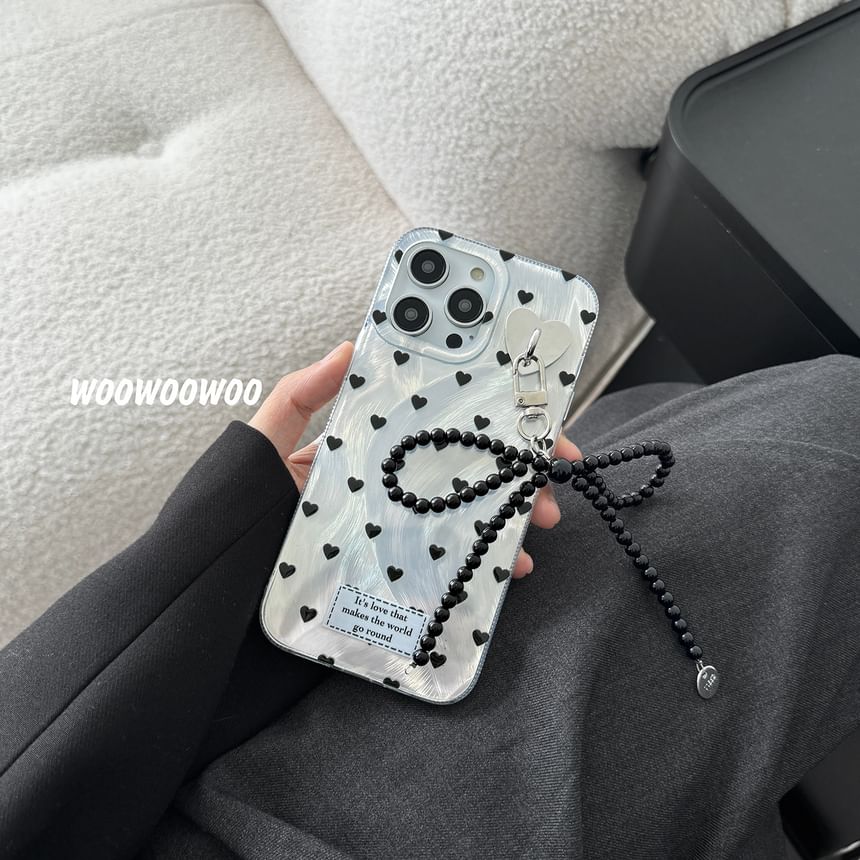 Heart / Wavy Phone Case