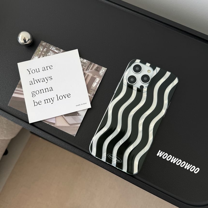 Heart / Wavy Phone Case