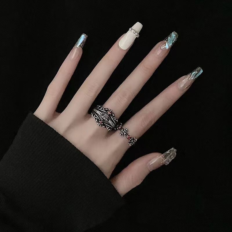 Alloy Rhinestone Ring