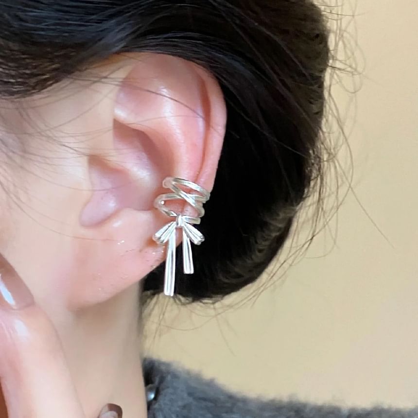 Ear Cuff Ribbon Copper