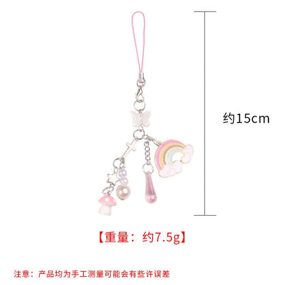 Rainbow / Shell Acrylic Phone Charm