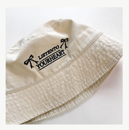 Embroidered Hat Lettering Bucket