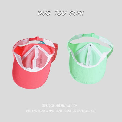 Plain Top Open Cap Baseball