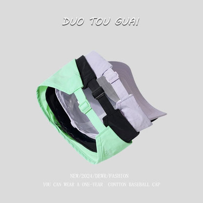 Plain Top Open Cap Baseball