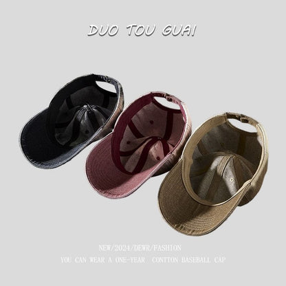 Baseball Denim Cap Washed