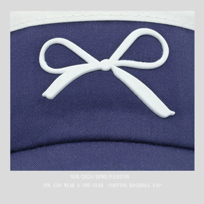 Bow Sun Contrast Trim Visor