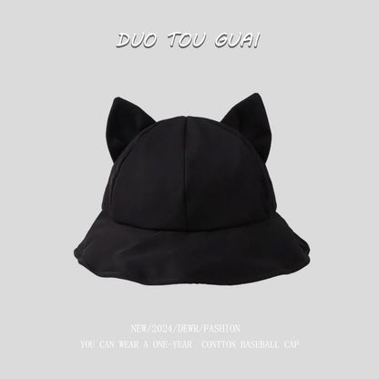Bucket Hat Cat Ear