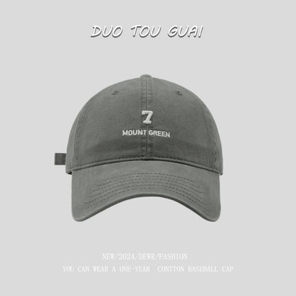 Number Embroidered Cap Baseball