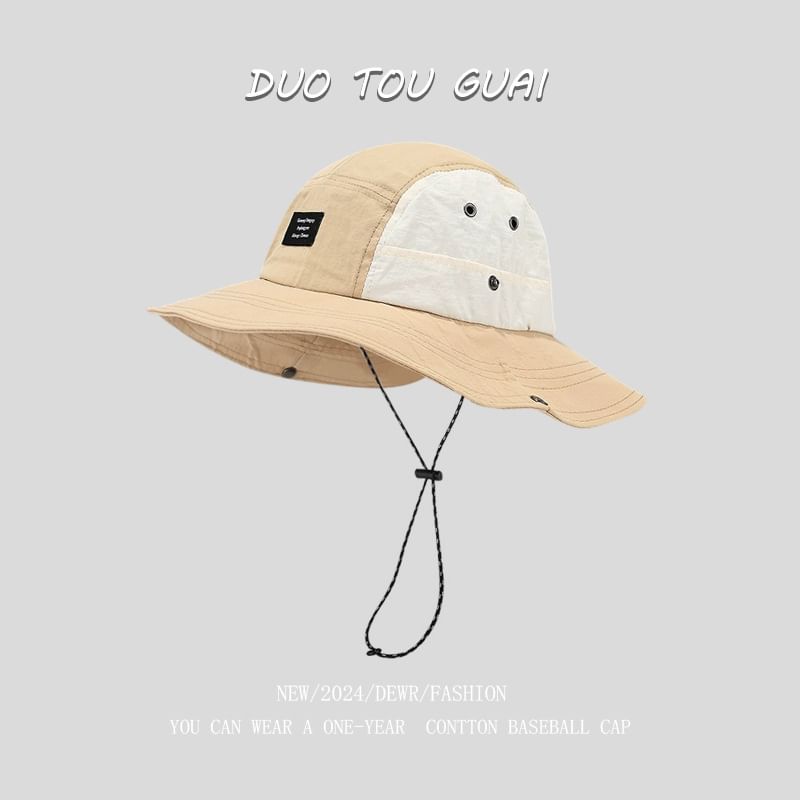 Two Bucket Applique Tone Hat