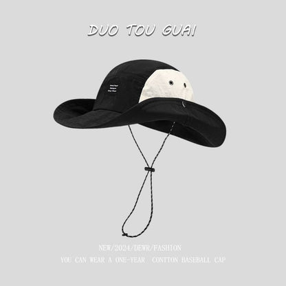 Two Bucket Applique Tone Hat