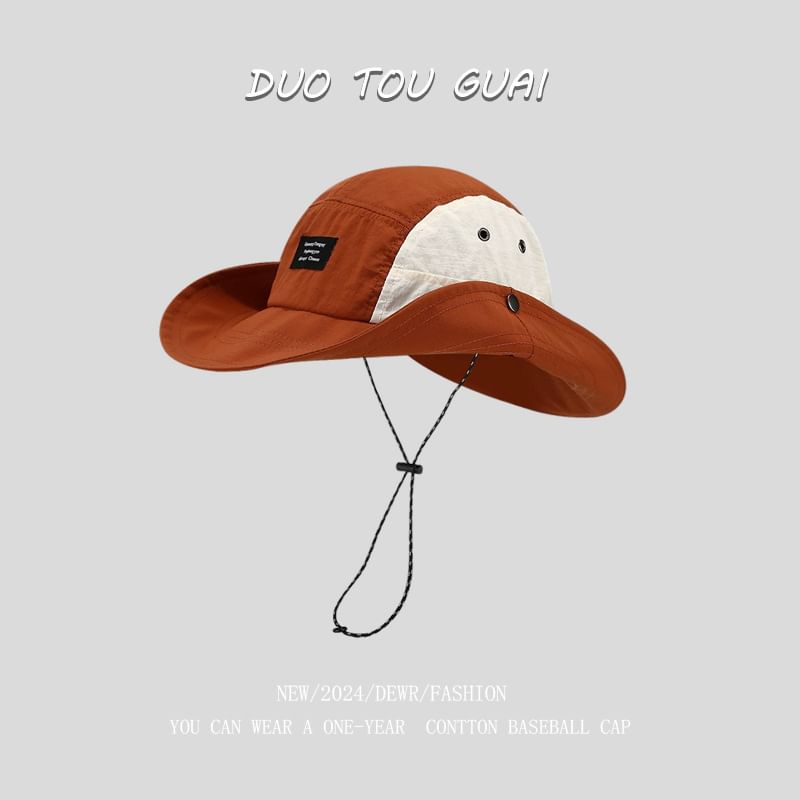 Two Bucket Applique Tone Hat