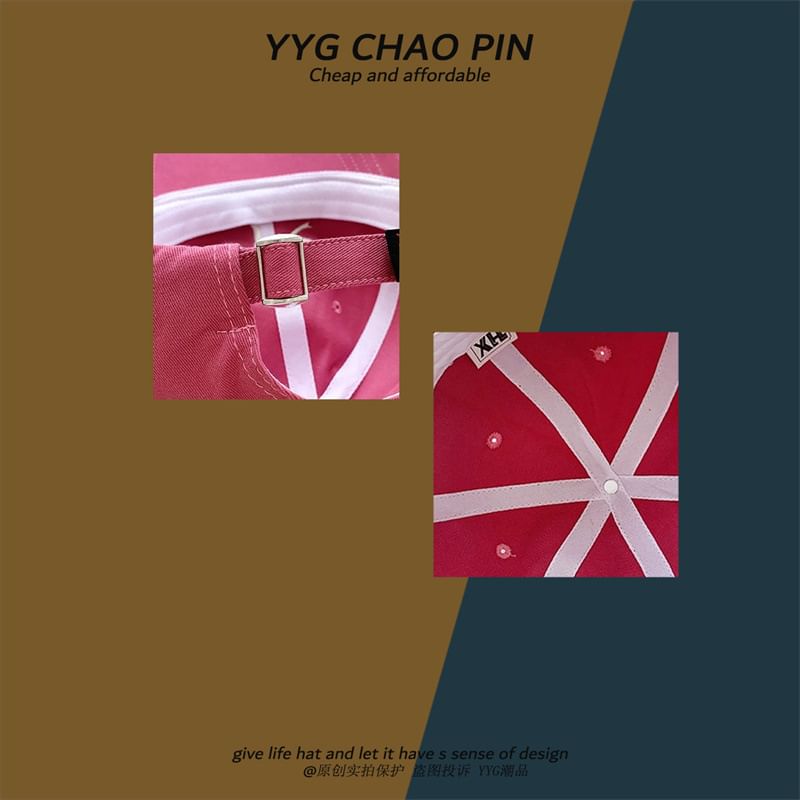 Baseball Bow Cap Embroidered