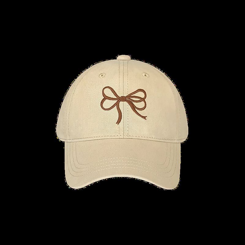 Baseball Bow Cap Embroidered