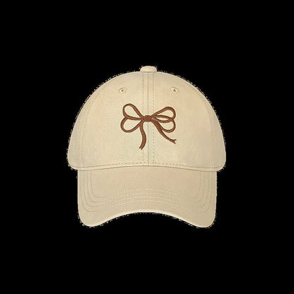 Baseball Bow Cap Embroidered