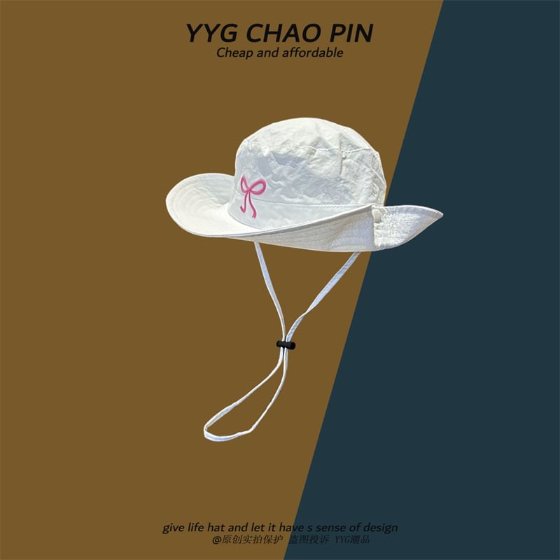 Boonie Bow Embroidered Hat