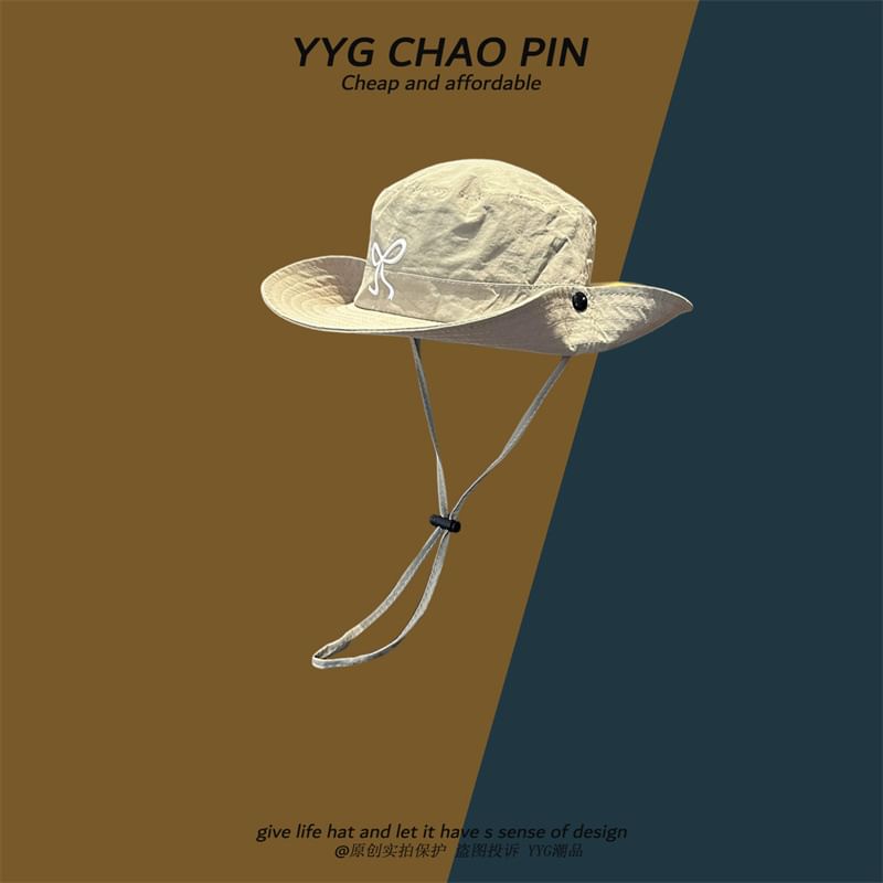 Boonie Bow Embroidered Hat