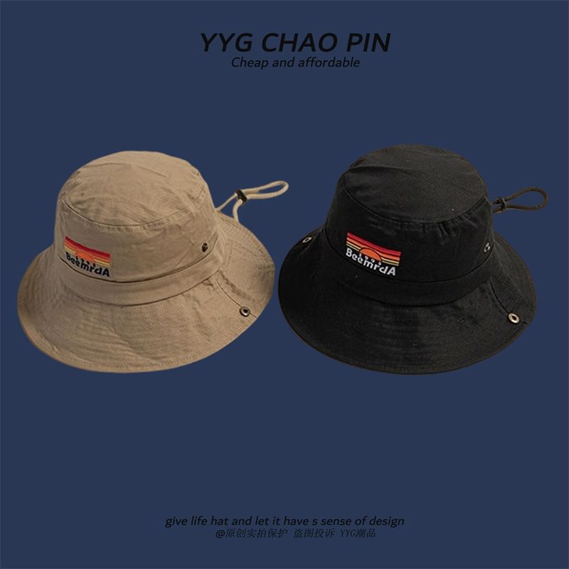 Boonie Lettering Hat Embroidered