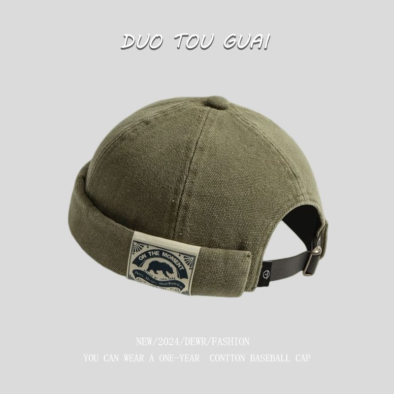 Applique Hat Brimless