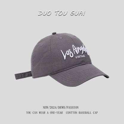 Cap Embroidered Baseball Lettering