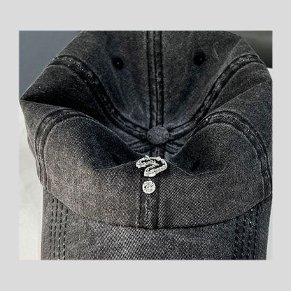 Mark Cap Baseball Distressed Question